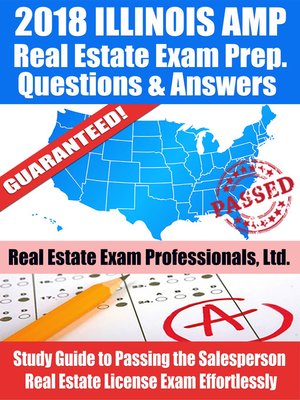 cover image of 2018 Illinois AMP Real Estate Exam Prep Questions and Answers